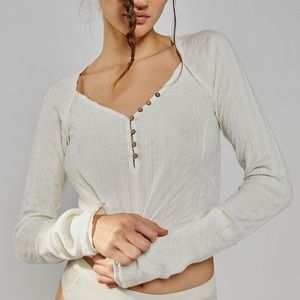 Free People Long Sleeve Top